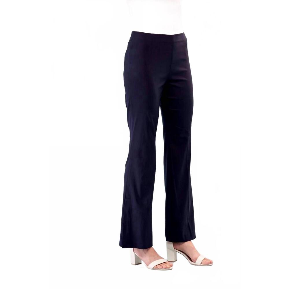 NEW INSIGHT pull on solid techno pant in navy